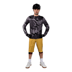 Ligne courte Flowline avec doublure, paillettes d'or massif