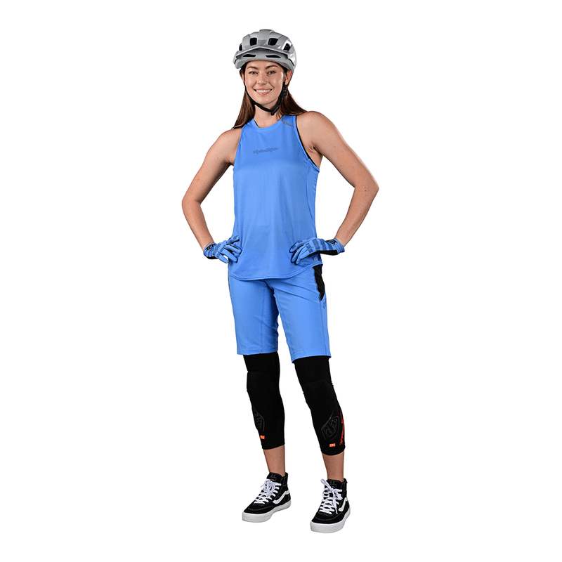 Womens Luxe Short Shell Solid Wildflower