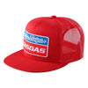 Casquette Snapback 2021 TLD GasGas Team Stock Rouge