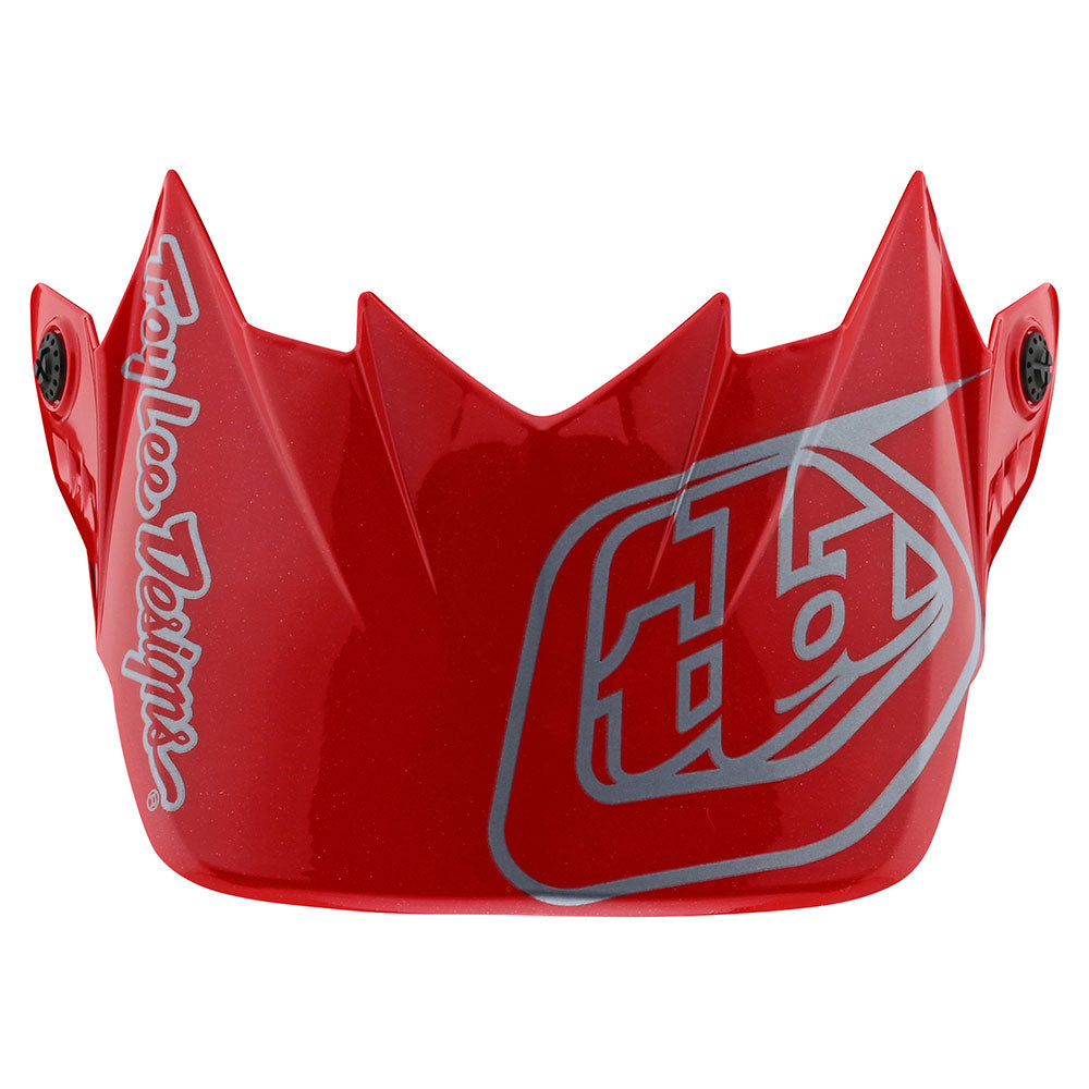 Visière GP Silhouette Rouge/Argent