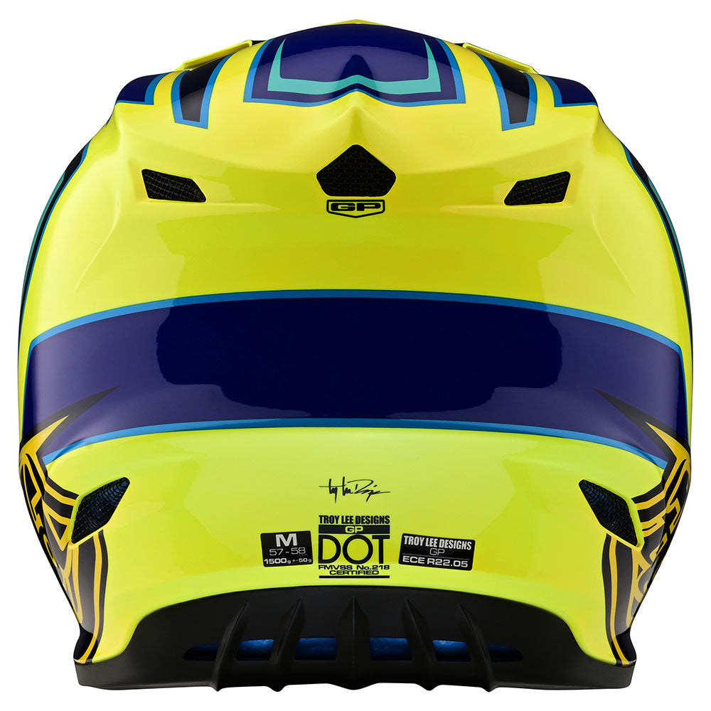 Youth GP Helmet No MIPS Ritn Yellow