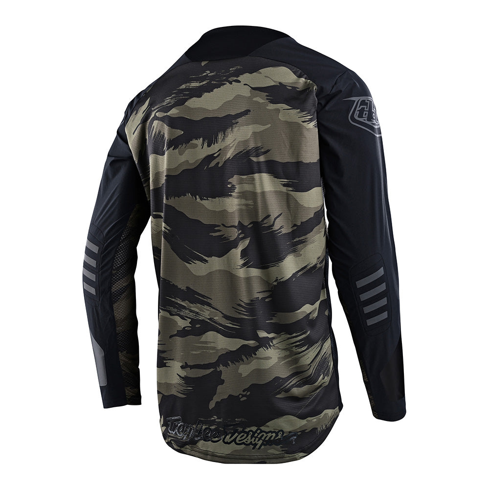 Scout SE Jersey Systems Brushed Camo Noir / Vert Militaire