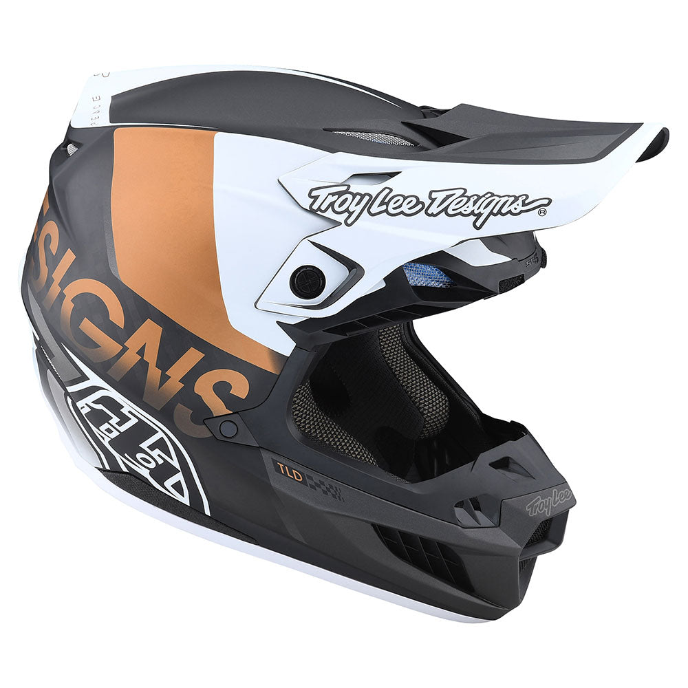 SE5 Carbon Helmet Qualifier White / Bronze