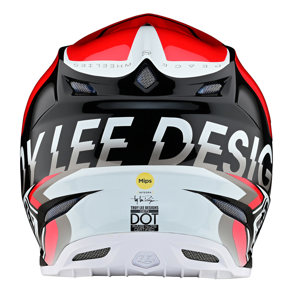 SE5 Composite Helmet W/MIPS Qualifier Red / Black