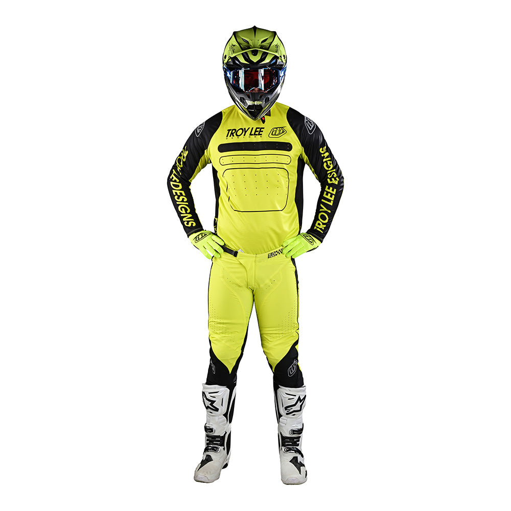 SE Pro Pant Drop In Black / Glo Yellow – Troy Lee Designs Canada