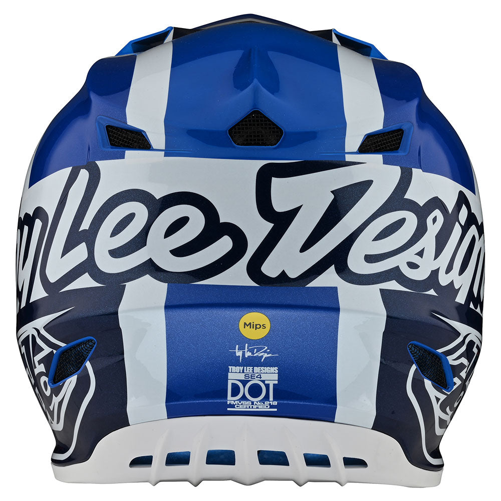 Youth SE4 Polyacrylite Helmet W/MIPS Quattro Blue
