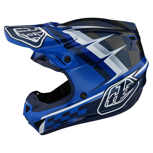 SE4 Polyacrylite Helmet Warped Blue