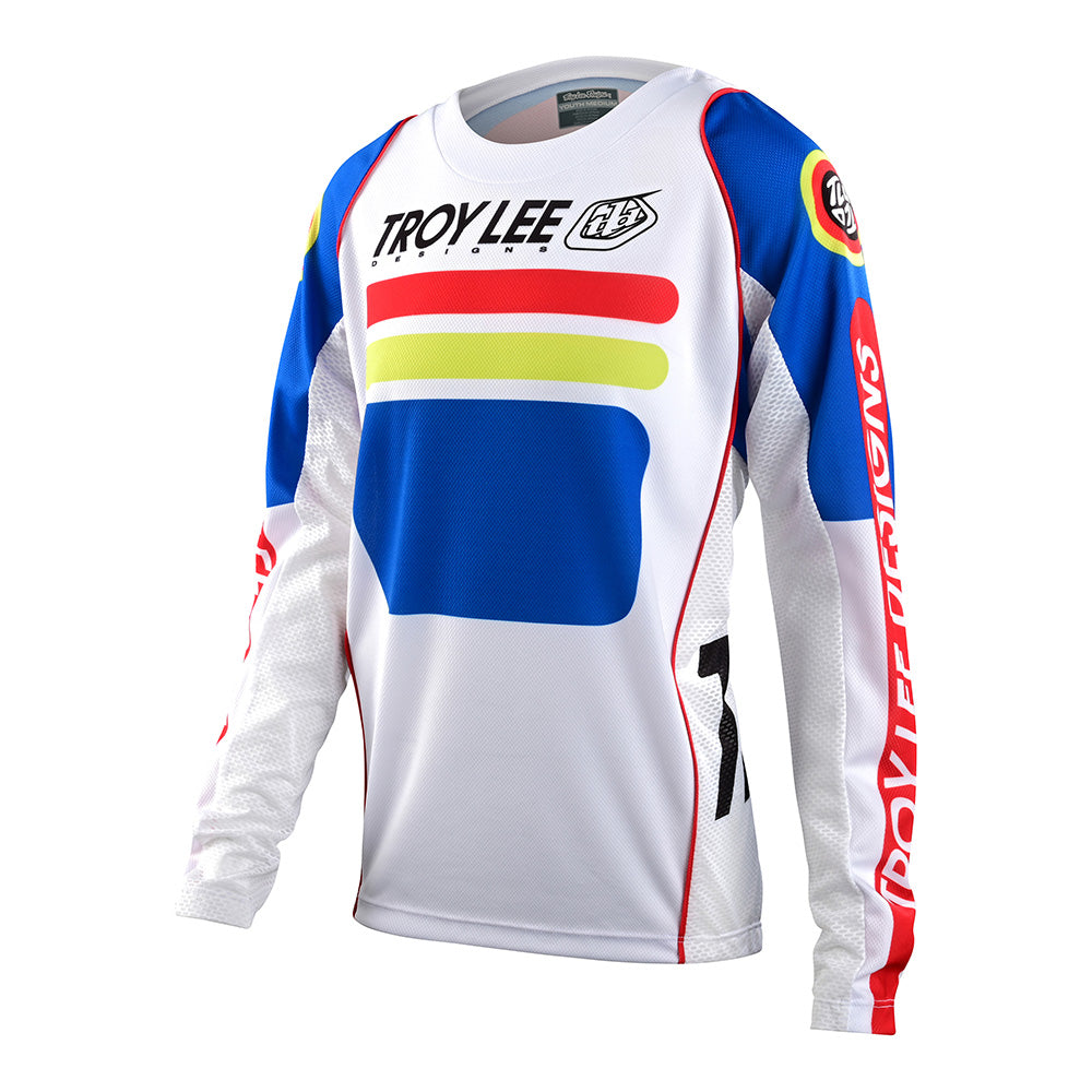 Youth GP Jersey Drop In White
