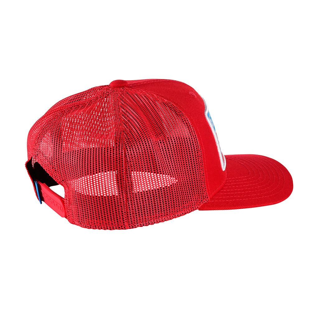 Curve Snapback TLD GasGas Team Stock Rouge