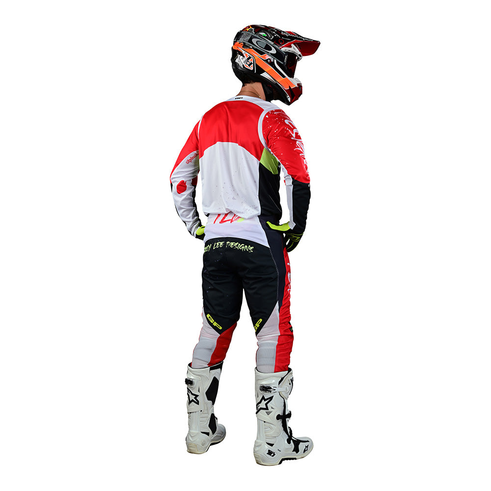 GP Pro Jersey Partical Black / Glo Red