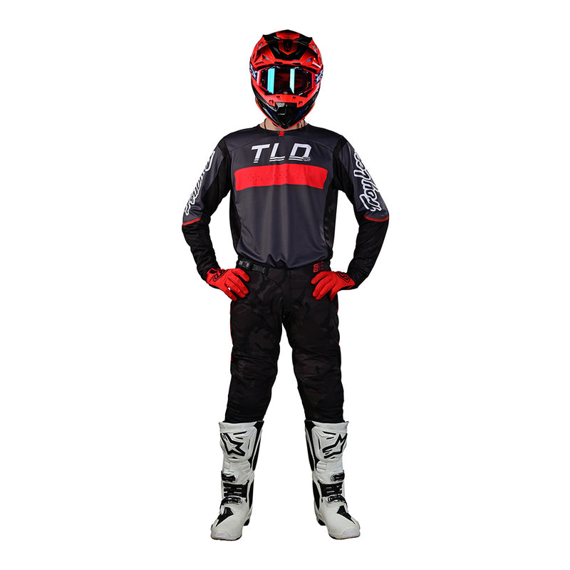 Maillot SE Pro Grid Camo Noir/Gris