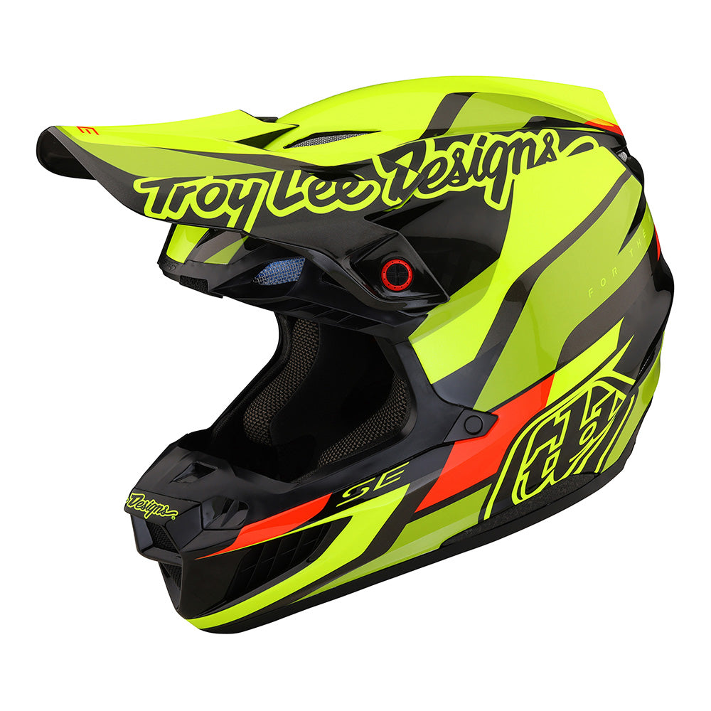 SE5 Carbon Helmet Omega Black / Flo Yellow