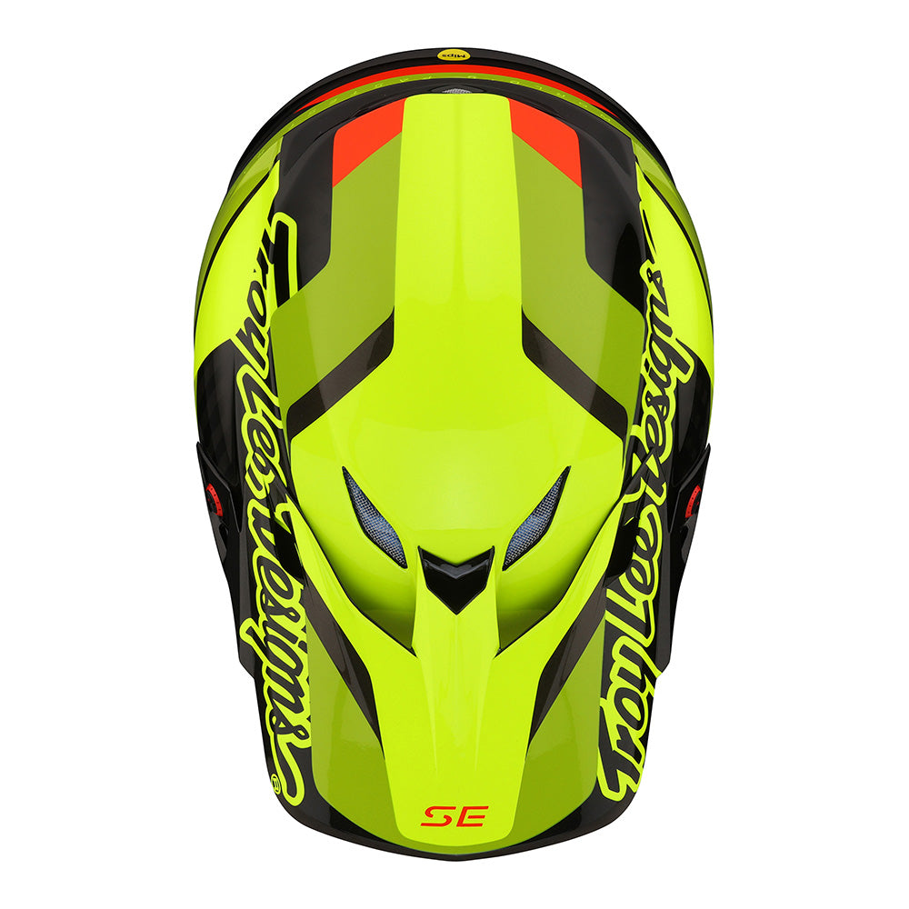 SE5 Carbon Helmet W/MIPS Omega Black / Flo Yellow