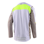 Maillot SE Pro Grid Fog / Jaune fluo