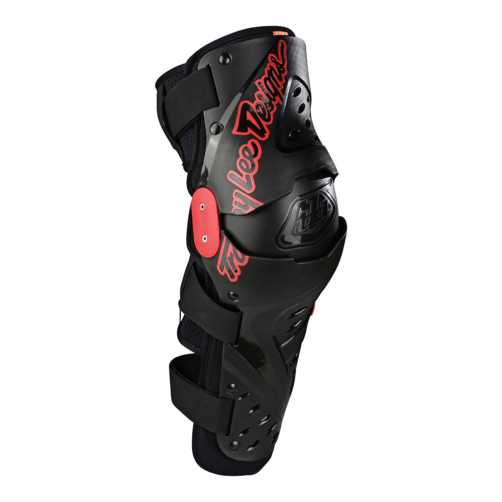 Triad Knee/Shin Guard Hard Shell Solid Black – Troy Lee Designs