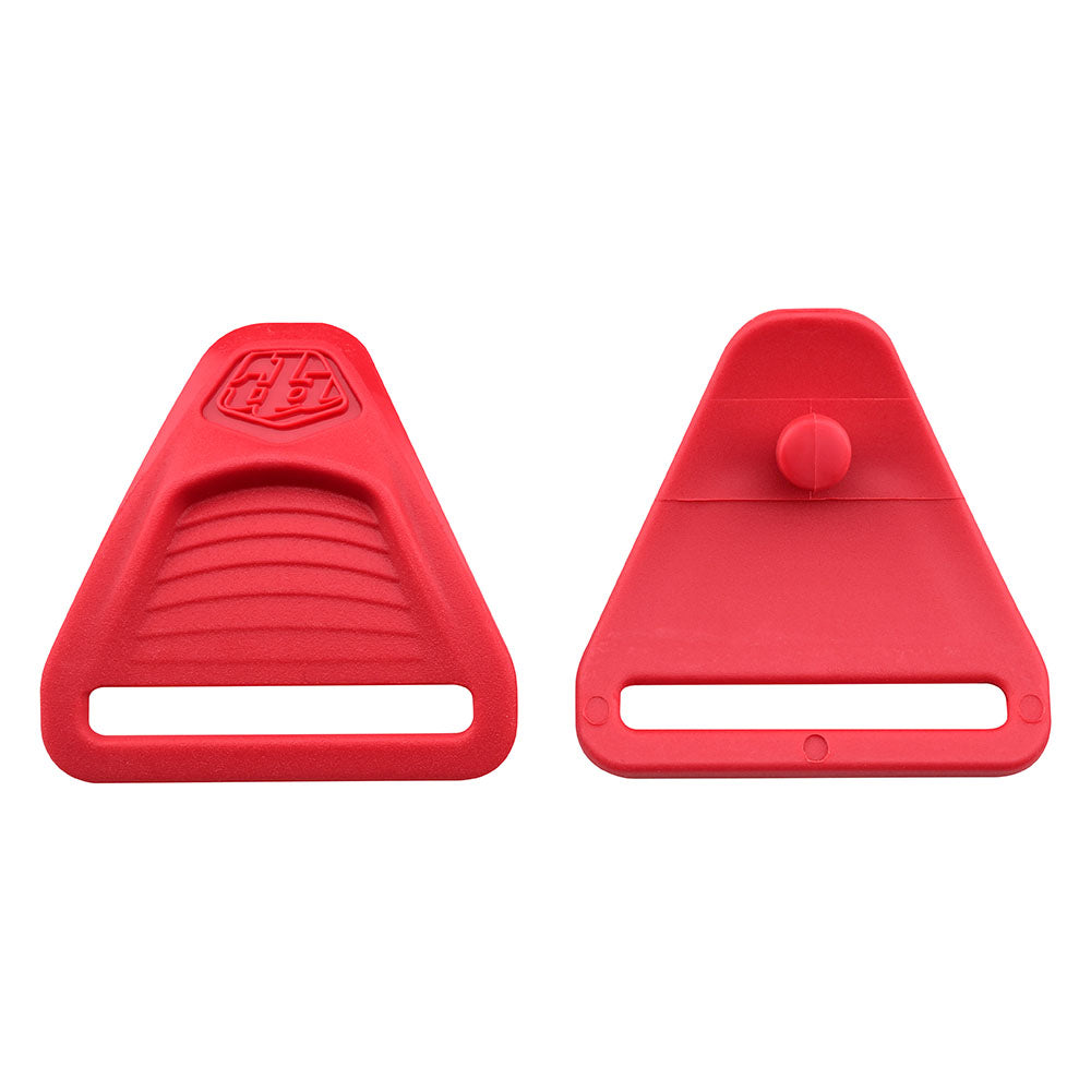 Boucle de rechange rouge uni pour genouillère Youth Rogue
