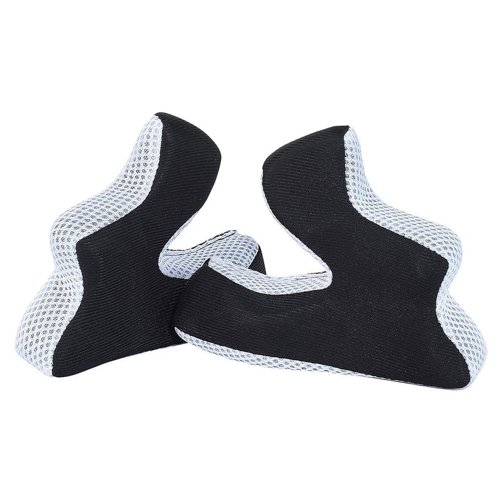 Coussinets de joues D3 3D blancs
