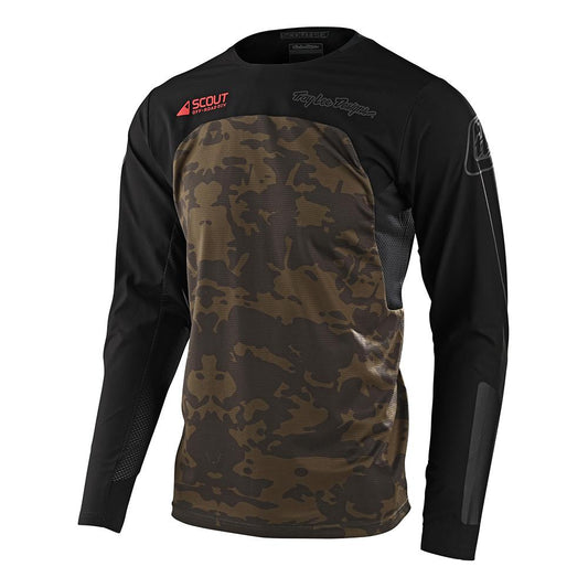 Scout SE Off-Road Jersey Systems Camo Vert