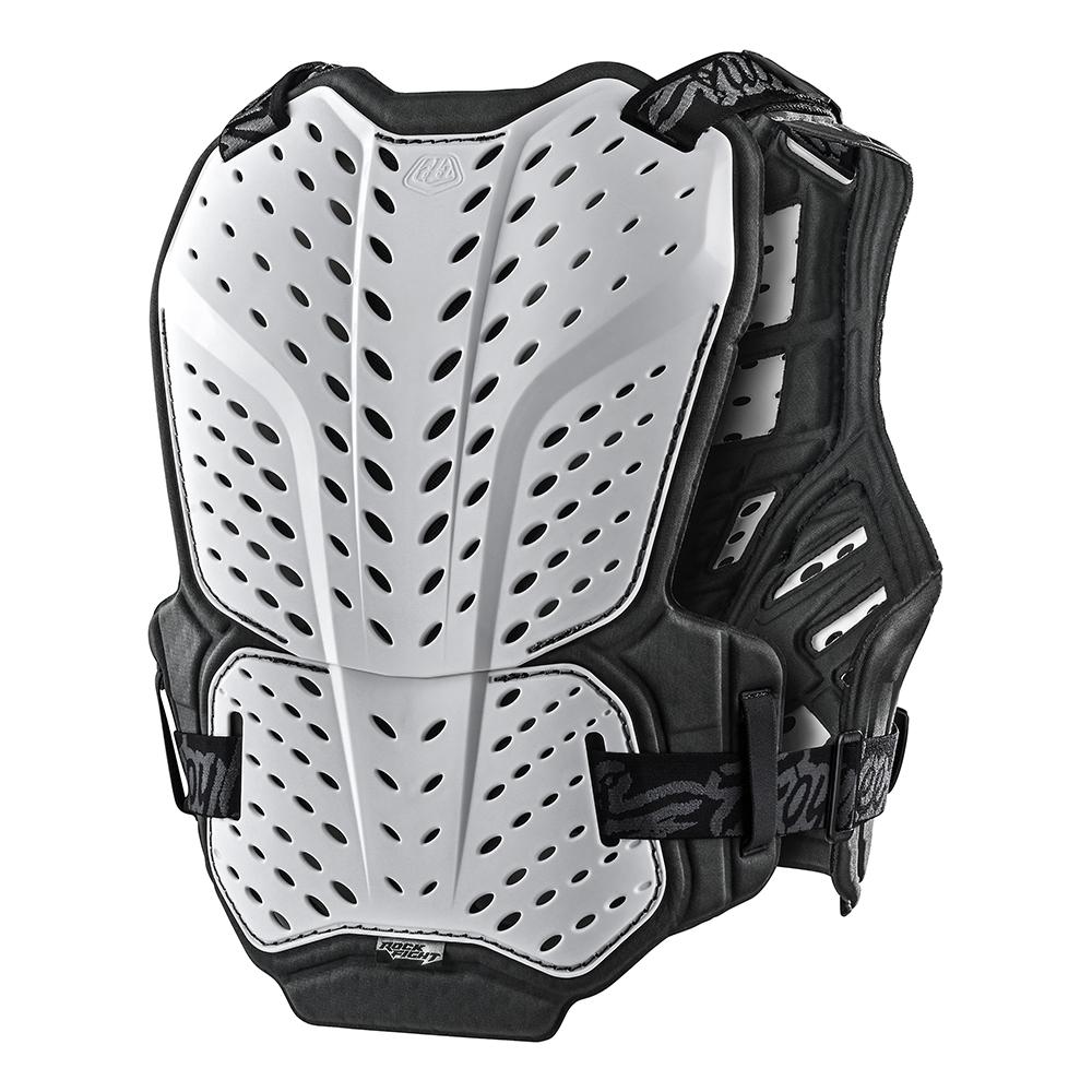 Rockfight Chest Protector Solid White