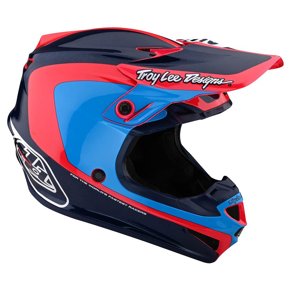 SE4 Polyacrylite Helmet W/MIPS Corsa Navy / Cyan