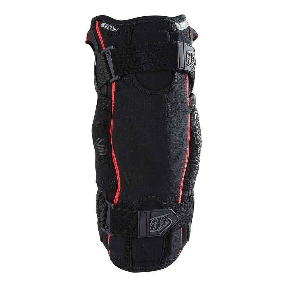 6400 Motocross Knee Brace, Solid Black | Troy Lee Designs