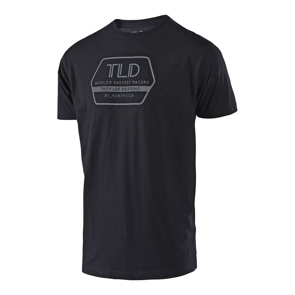 T-shirt à manches courtes noir de la marque Short Sleeve Tee Factory